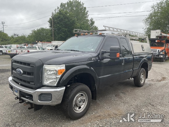 (Plymouth Meeting, PA) 2015 Ford F250 4x4 Extended-Cab Pickup Truck Runs & Moves, Engine Noise, Body