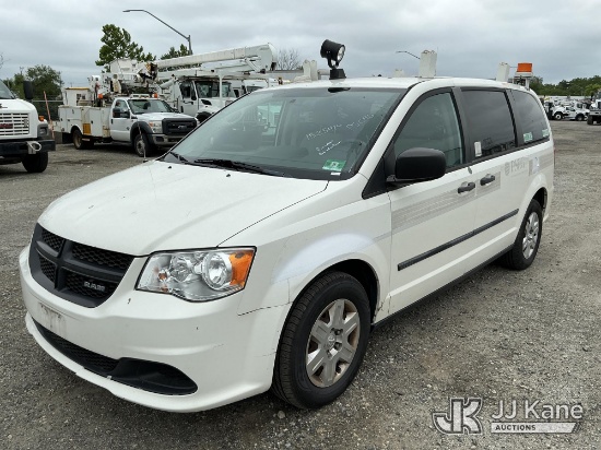 (Plymouth Meeting, PA) 2013 RAM C/V Mini Cargo Van Runs & Moves, Body & Rust Damage