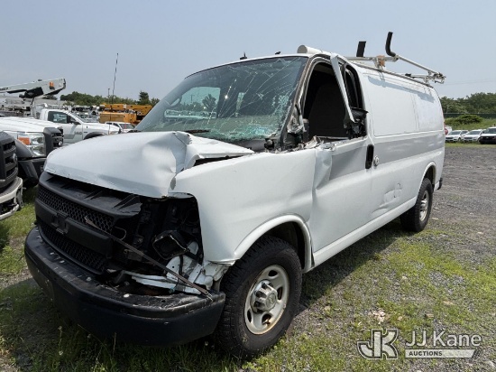 (Plains, PA) 2012 Chevrolet Express G2500 Cargo Van Not Running, Condition Unknown, Totaled) (Must T