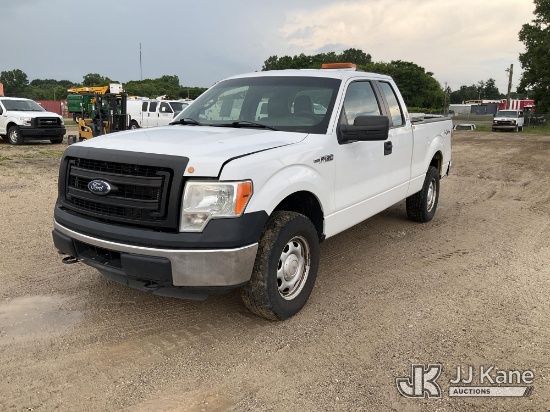 (Charlotte, MI) 2014 Ford F150 4x4 Extended-Cab Pickup Truck Runs & Moves) (Jump To Start