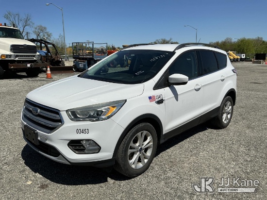 (Plymouth Meeting, PA) 2017 Ford Escape 4x4 4-Door Sport Utility Vehicle Runs & Moves, Body Damage