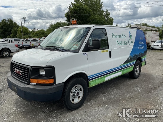 (Plymouth Meeting, PA) 2013 GMC Savana G2500 Cargo Van CNG Only) (Runs & Moves, Service Traction Con