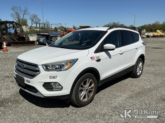 (Plymouth Meeting, PA) 2017 Ford Escape 4x4 4-Door Sport Utility Vehicle Runs & Moves, Body Damage