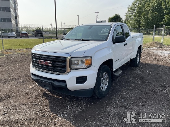 (Louisville, OH) 2016 GMC Canyon 4x4 Extended-Cab Pickup Truck Runs & Moves