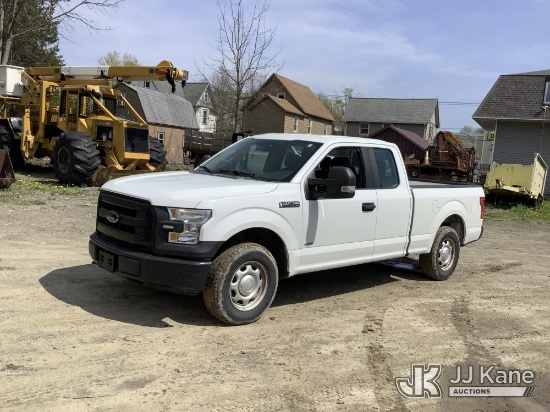(Deposit, NY) 2017 Ford F150 Extended-Cab Pickup Truck Runs & Moves) (Body/Rust Damage) (Seller Stat