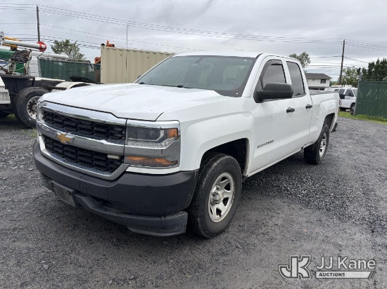 (Plains, PA) 2016 Chevrolet Silverado 1500 4x4 Extended-Cab Pickup Truck Runs & Moves, Seller States