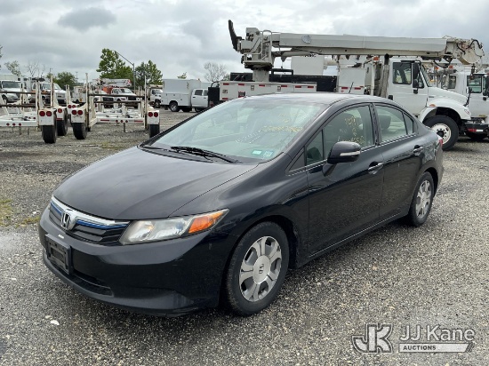 (Plymouth Meeting, PA) 2012 Honda Civic Hybrid 4-Door Sedan Runs & Moves