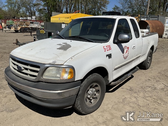 (Warren, MI) 2000 Ford F150 Extended-Cab Pickup Truck Runs & Moves) (Starts, Jump to Start, No Power