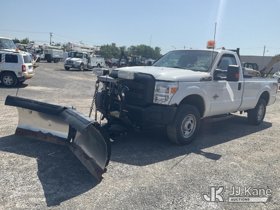 (Rome, NY) 2013 Ford F250 Pickup Truck Runs & Moves, Check Engine Light, Plow Control In Office, Bod