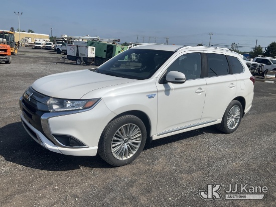 (Rome, NY) 2019 Mitsubishi Outlander Hybrid 4-Door Sport Utility Vehicle Runs & Moves, Jump to Start