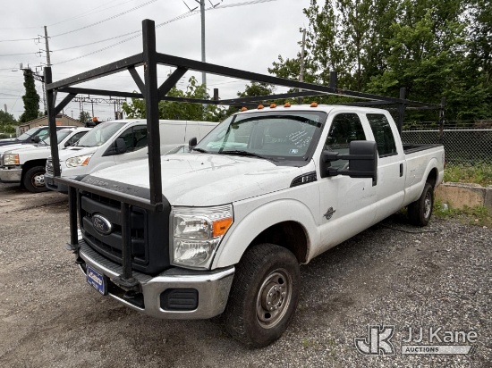 (Plymouth Meeting, PA) 2012 Ford F350 4x4 Crew-Cab Pickup Truck Not Running Condition Unknown, Body 