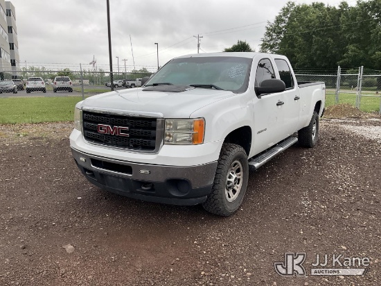 (Louisville, OH) 2013 GMC Sierra 2500HD 4x4 Crew-Cab Pickup Truck Runs & Moves) (Check Engine Light 