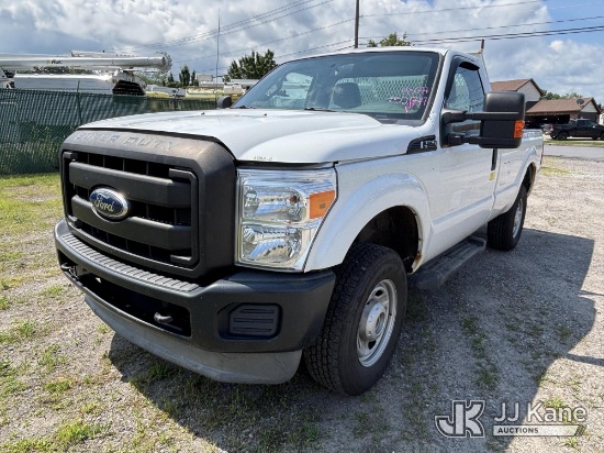 (Plains, PA) 2011 Ford F250 4x4 Pickup Truck Runs & Moves, Check Engine Light, Engine Noise, Body & 