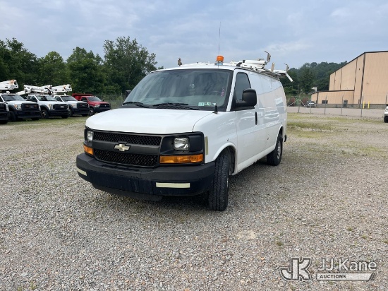 (Smock, PA) 2014 Chevrolet Express Cargo Van Runs & Moves, Engine Noise, Body & Rust Damage