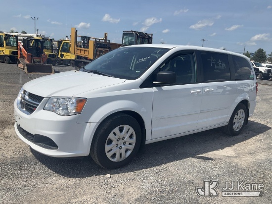 (Rome, NY) 2015 Dodge Grand Caravan Mini Cargo Van Runs & Moves, Body & Rust Damage, Windshield Crac