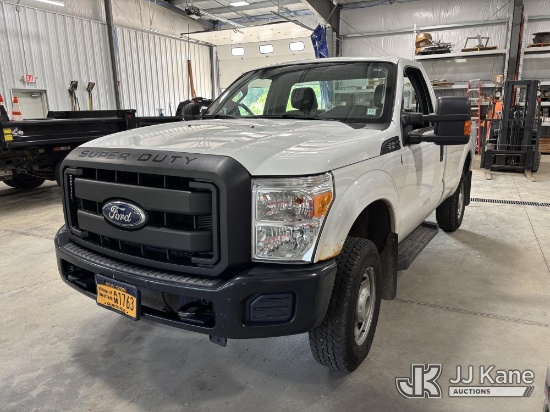 (Westfield, NY) 2011 Ford F250 XL 4x4 Crew-Cab Pickup Truck Runs, Moves & Operates) (Body, Rust & Pa