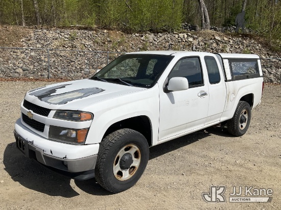 (Shrewsbury, MA) 2011 Chevrolet Colorado 4x4 Extended-Cab Pickup Truck Runs & Moves) (Check Engine L