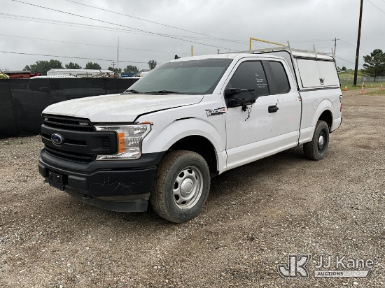 (Charlotte, MI) 2020 Ford F150 4x4 Extended-Cab Pickup Truck Not Running, Condition Unknown, Engine 
