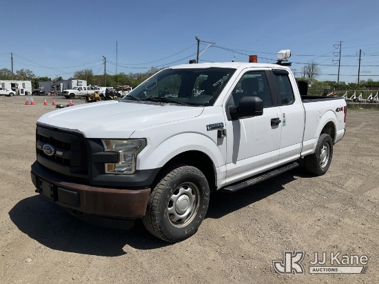 (Plymouth Meeting, PA) 2016 Ford F150 4x4 Extended-Cab Pickup Truck Runs & Moves, Minor Body Damage,