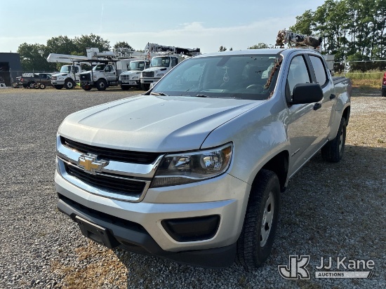 (Ashland, OH) 2019 Chevrolet Colorado 4x4 Crew-Cab Pickup Truck Runs, Bad Transmission
