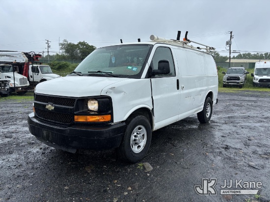 (Plains, PA) 2012 Chevrolet Express G2500 Cargo Van Runs & Moves, Traction Control Service Message, 