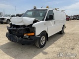 (Charlotte, MI) 2014 GMC Savana G3500 Cargo Van Not Running, Condition Unknown, Wrecked, Airbags Dep