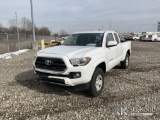 (Louisville, OH) 2016 Toyota Tacoma 4X4 Extended-Cab Pickup Truck Runs & Moves, Hood Latch Issue, Bo