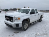 (Charlotte, MI) 2015 GMC Sierra 1500 4x4 Extended-Cab Pickup Truck Runs & Moves) (Body Damage, Rust