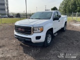 (Louisville, OH) 2016 GMC Canyon 4x4 Extended-Cab Pickup Truck Runs & Moves