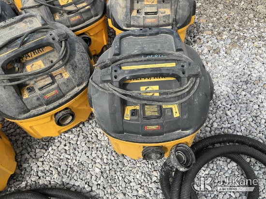(Louisville, OH) Shop Vacs (12) Unit numbers - 56967 Operate, Missing Attachments