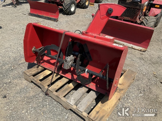 (Plymouth Meeting, PA) Steiner 48 inch Snow Blower Attachment NOTE: This unit is being sold AS IS/WH