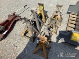 (Smock, PA) Jack Stands (7) (Condition Unknown) NOTE: This unit is being sold AS IS/WHERE IS via Tim