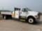 (Superior, WI) 2007 Ford F750 Flatbed/Utility Truck, LOW MILES!!!! Runs & Moves - FLEET MAINTAINED