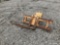 (Louisville, OH) forks for loader (Body & Rust Damage.) NOTE: This unit is being sold AS IS/WHERE IS