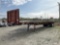 (Plymouth Meeting, PA) 1996 Great Dane GPMS-248 T/A Semi High Flatbed Trailer Body & Rust Damage