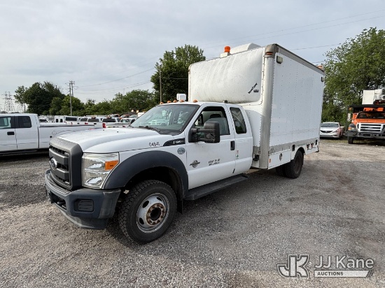 (Plymouth Meeting, PA) 2015 Ford F550 Extended-Cab Enclosed Service Truck Runs & Moves