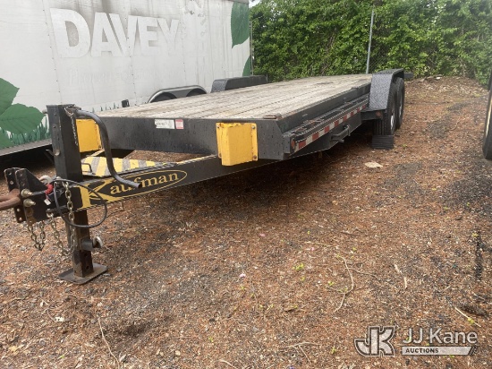 (Frederick, MD) 2022 Kauffman FAWFT7K22D Tilt-top Tagalong Equipment Trailer