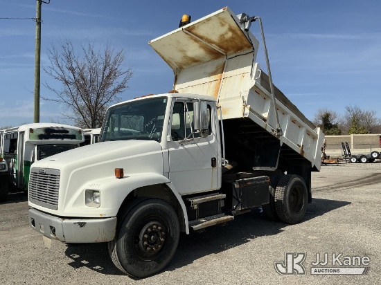 (Plymouth Meeting, PA) 2003 Freightliner FL70 Dump Truck Runs, Moves & Dump Operates, Body & Rust Da
