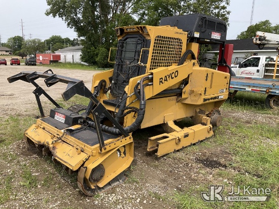 (Charlotte, MI) 2018 Rayco C100R Skid Steer Loader, Sell with 1505986. NEEDS TRACK Runs, Moves - Onl