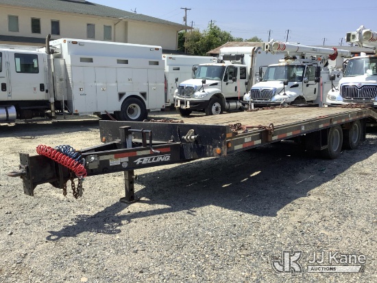 (Harmans, MD) 2011 Felling FT-24-2 T/A Tagalong Equipment Trailer Rust Damage