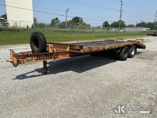 (Fort Wayne, IN) 2008 Hudson HTD18D T/A Tagalong Equipment Trailer