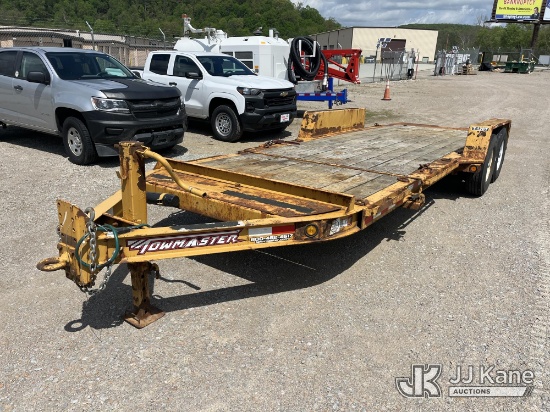 (Smock, PA) 2020 Monroe Towmaster T-12DT T/A Tilt Deck Tagalong Equipment Trailer Worn Deck Boards, 