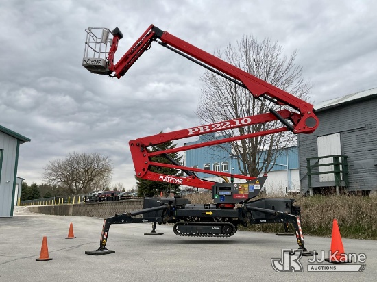 (Merton, WI) 2019 Platform Basket PB 22.10 Tracked Spider Lift Run, Moves And Operates, READY TO WOR