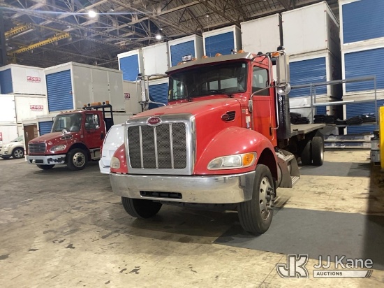 (Hagerstown, MD) 2014 Peterbilt 337 Flatbed/Service Truck Runs & Moves