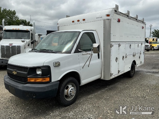 (Plymouth Meeting, PA) 2006 Chevrolet Express G3500 Cutaway Enclosed Service Van Runs & Moves