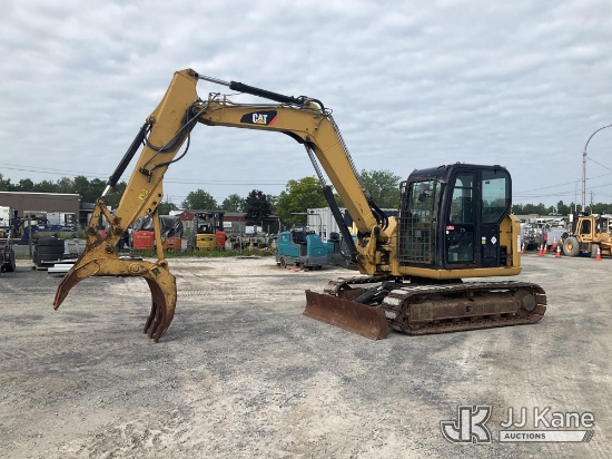 (Rome, NY) 2012 Caterpillar 308ECR Hydraulic Crawler Excavator Runs, Moves & Operates, Body & Rust D