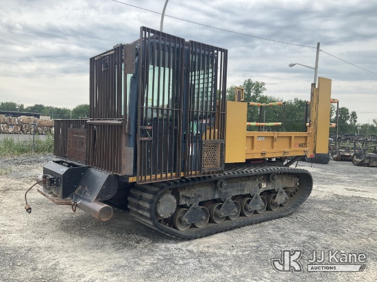 (Rome, NY) 2014 Morooka MST800 All-Terrain Crawler Flatbed Vehicle Runs & Moves, Winch Operation Unk
