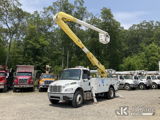 (Shrewsbury, MA) Altec AA755, Bucket Truck rear mounted on 2014 Freightliner M2 106 Utility Truck Ru