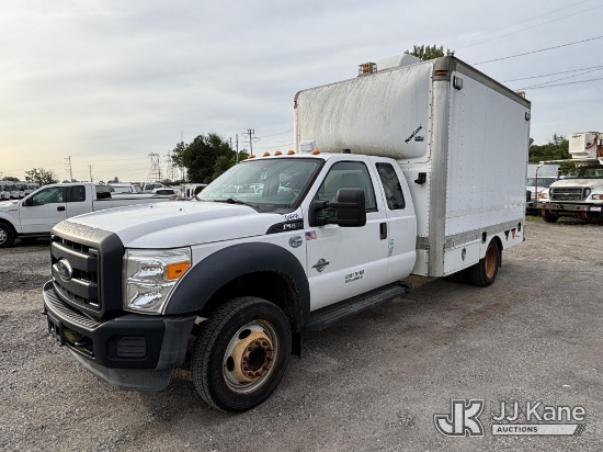(Plymouth Meeting, PA) 2016 Ford F550 Extended-Cab Enclosed Service Truck Runs & Moves