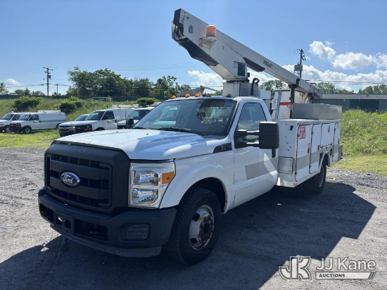 (Plains, PA) Versalift TEL29NE02, Articulating & Telescopic Non-Insulated Bucket Truck mounted behin